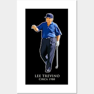 Lee Trevino Golf Master Legend Posters and Art